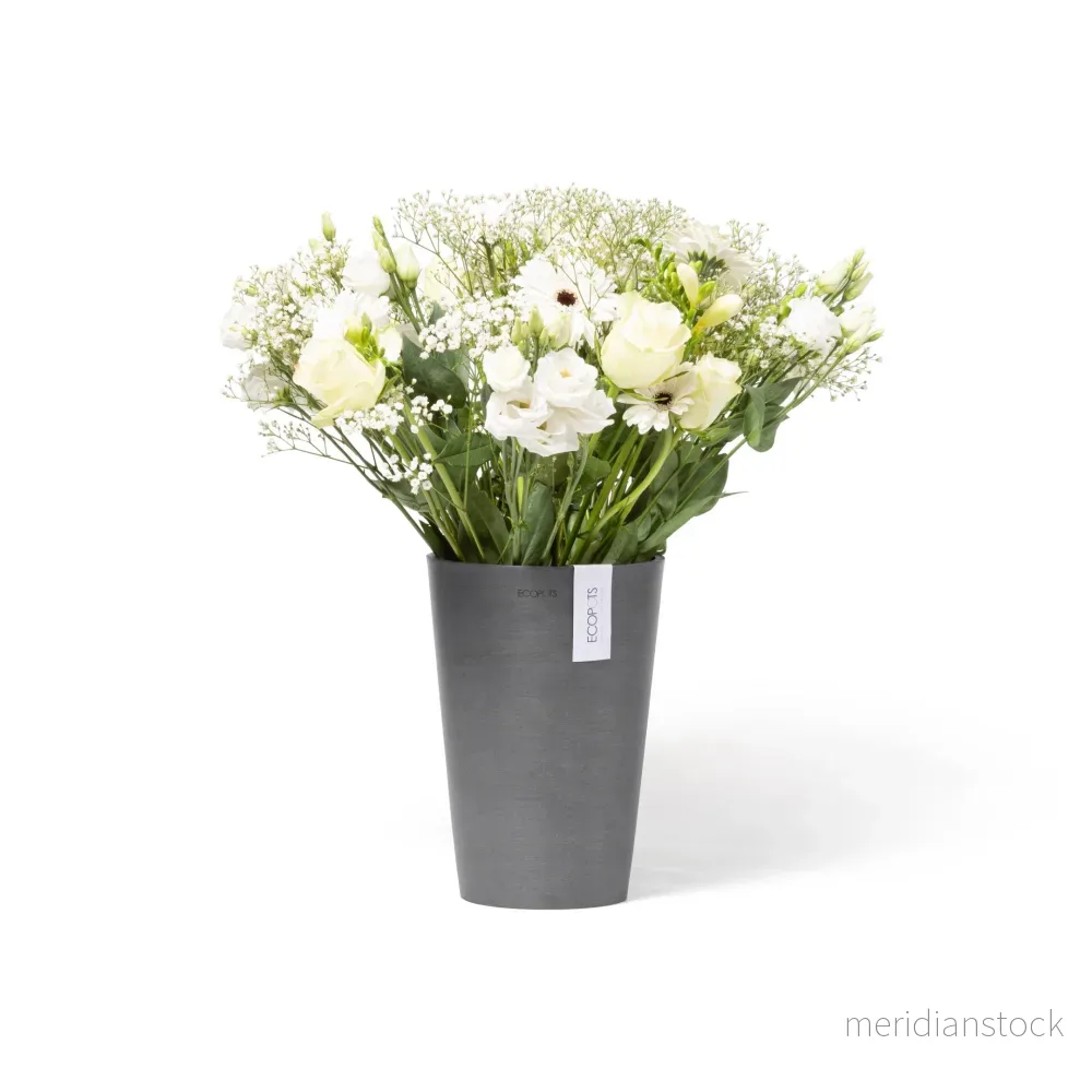 Kruka Pisa 17,5cm grå