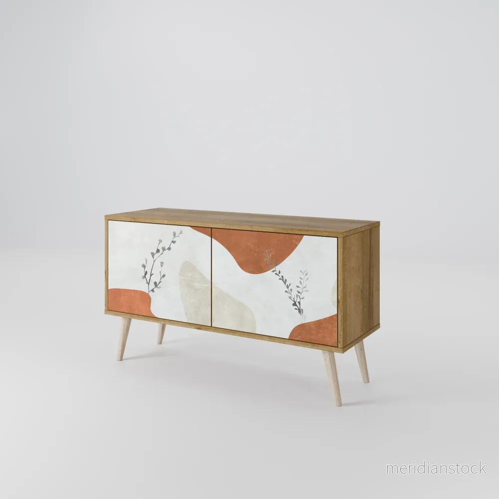 TRANQUIL TWIG Kompakt TV-bänk med 2 dörrar TRANQUIL TWIG Kompakt TV-bänk med 2 dörrar