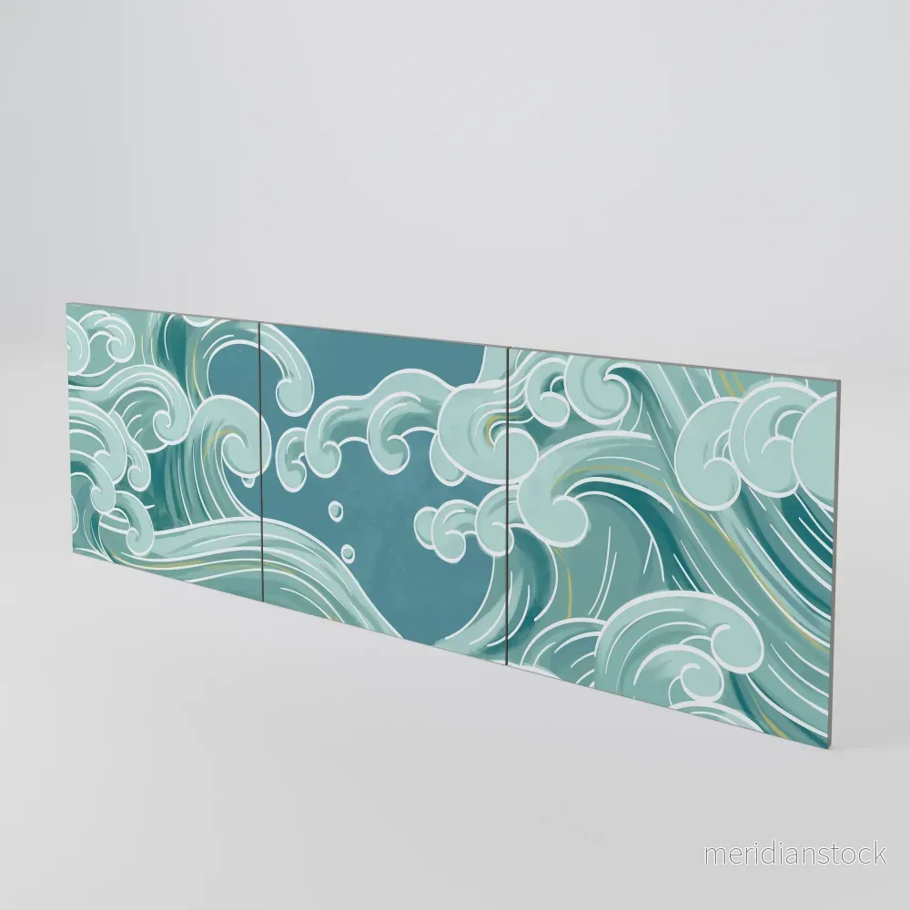 ASIAN SWAY Luckset med 3 dörrar till sideboard - Bild 2