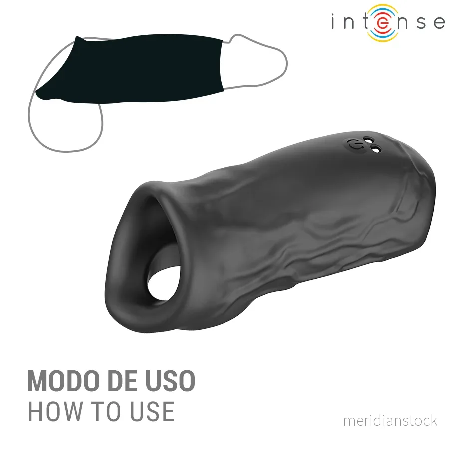 INTENSE - SEAN VIBRATING ADJUSTABLE PENIS RING MODEL 13 - Bild 3