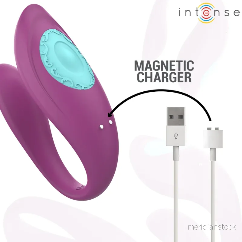 INTENSE - ANNIE U-SHAPED VIBRATOR AND STIMULATOR PURPLE REMOTE CONTROL - Bild 2
