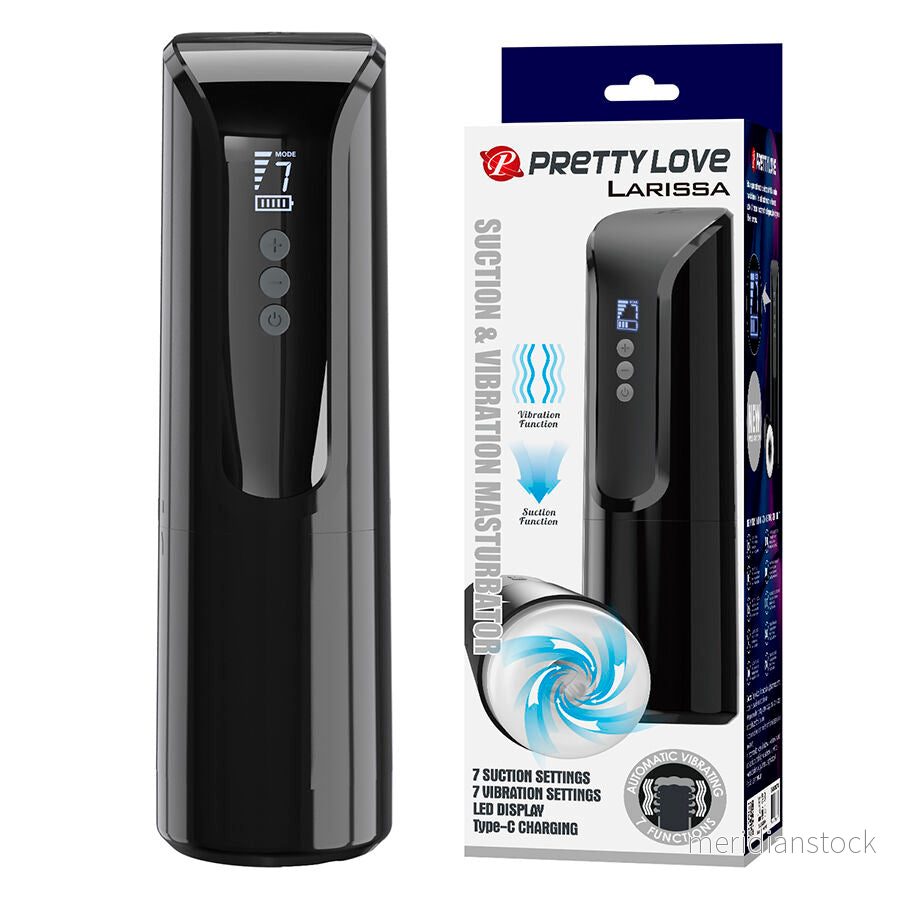 PRETTY LOVE - LARISSA VIBRATING SUCTION MASTURBATOR - Bild 3