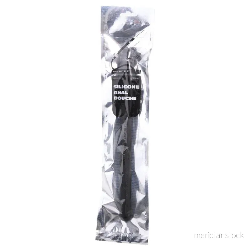 ALL BLACK - SHOWER ANAL HINCHABLE SILICONE 27 CM - Bild 2