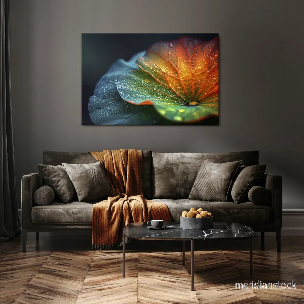 ECHOES OF RAIN Horizontal Canvas Print