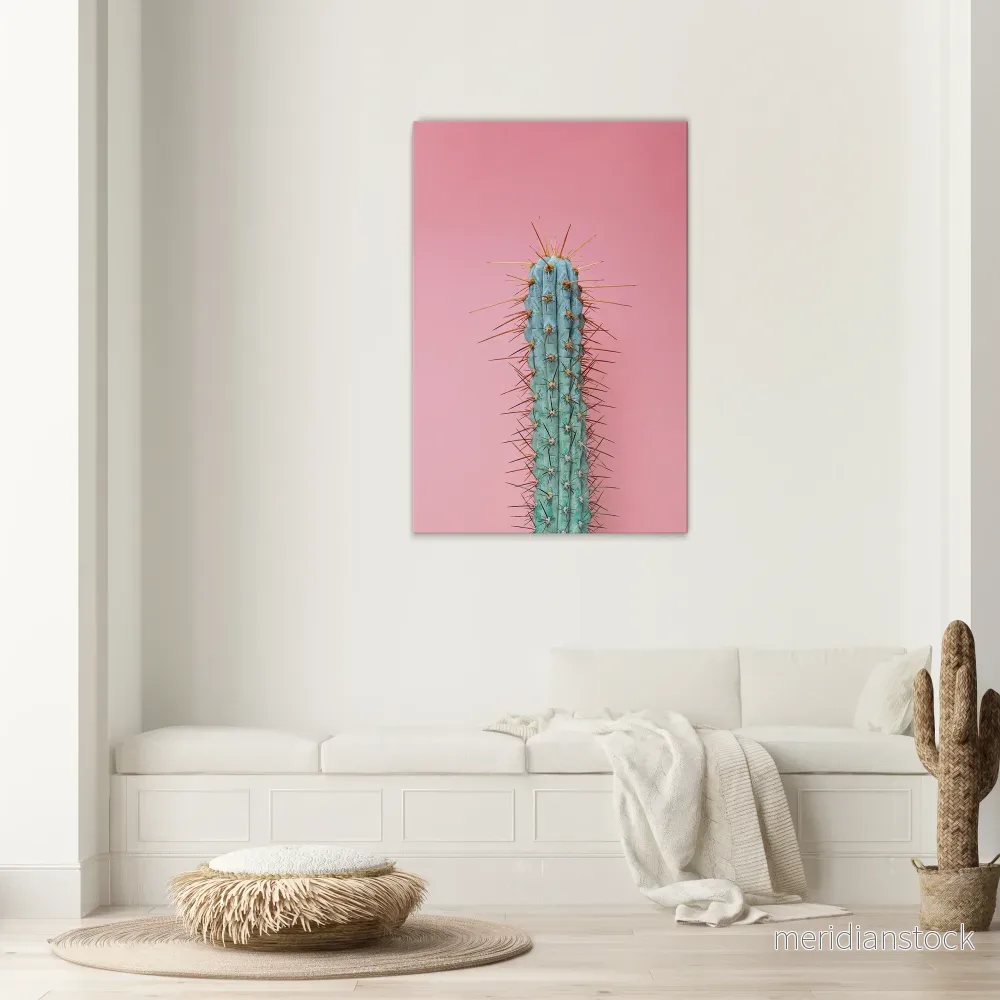 MISTER CACTUS Vertical Canvas Print - Bild 2