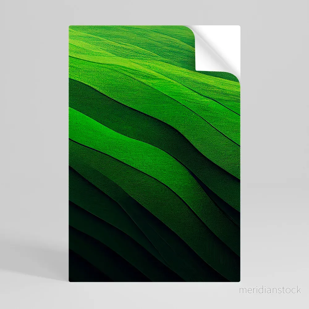 FRESH LANDSCAPE Självhäftande Vertikal Poster - Bild 2