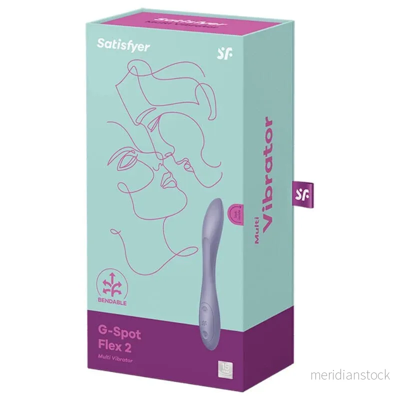 SATISFYER - G-SPOT FLEX 2 MULTI VIBRATOR PURPLE - Bild 2