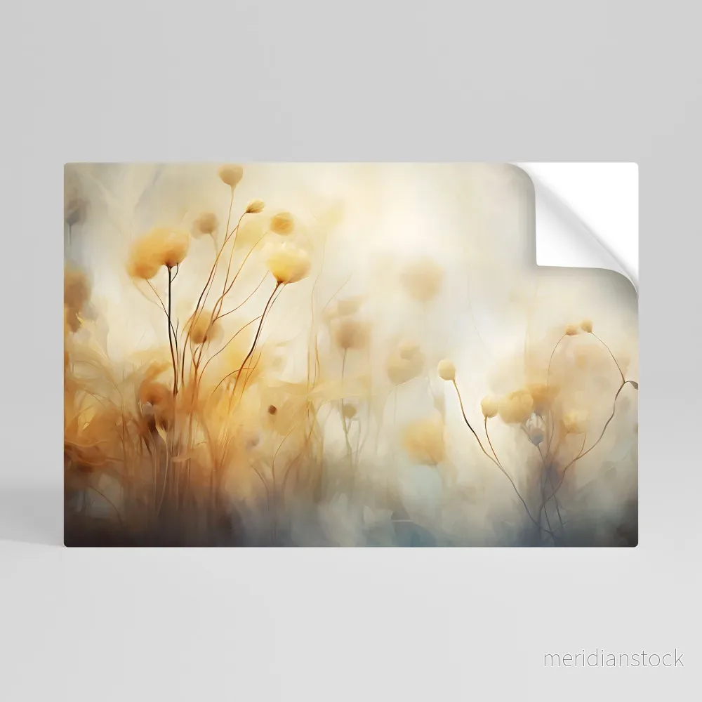 GOLDEN HUE EMBRACE Självhäftande Horisontell Poster - Bild 2
