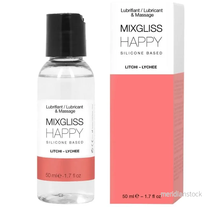 MIXGLISS - HAPPY LITCHI SILICONE LUBRICANT 50 ML - Bild 2