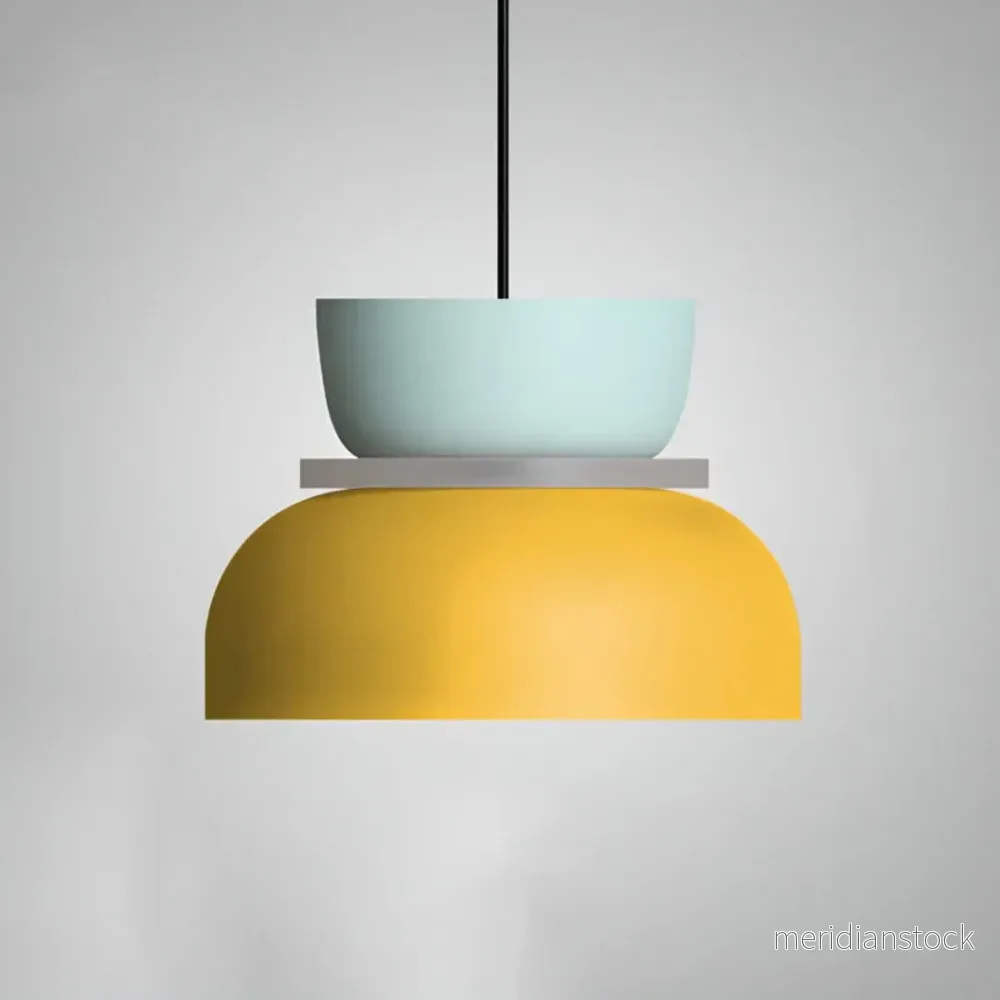 Färgglad och trendig Macaron LED hängande lampa - VividGlow - Bild 3