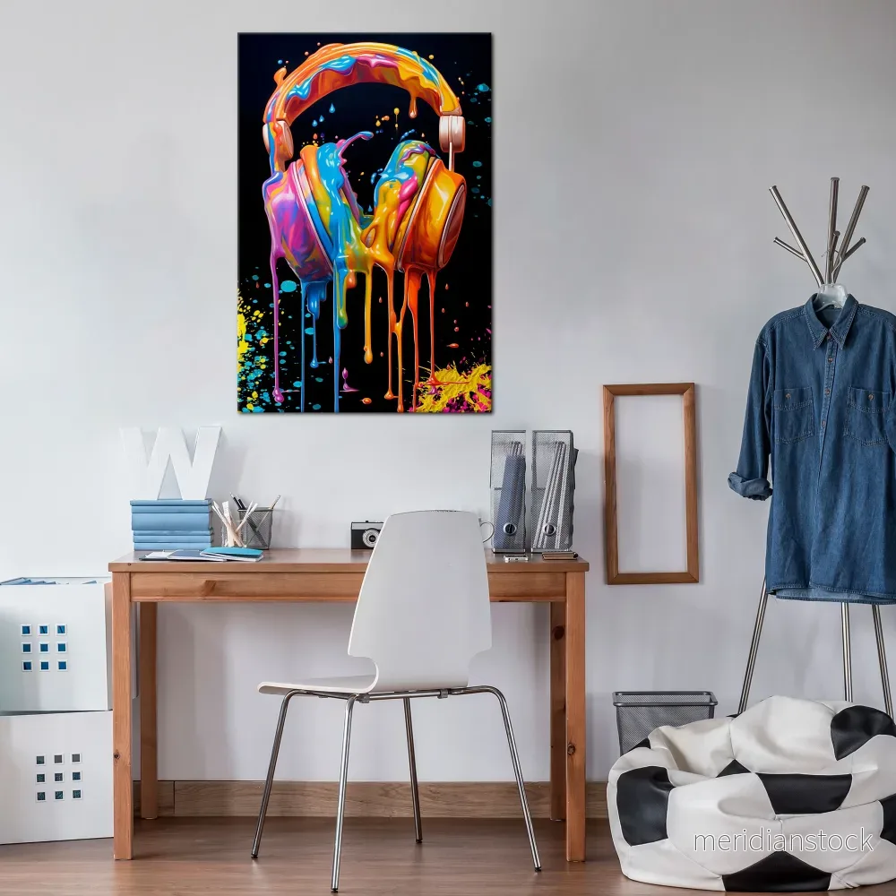 MUSIC IS MY EXTASY Vertical Canvas Print MUSIC IS MY EXTASY Vertical Canvas Print