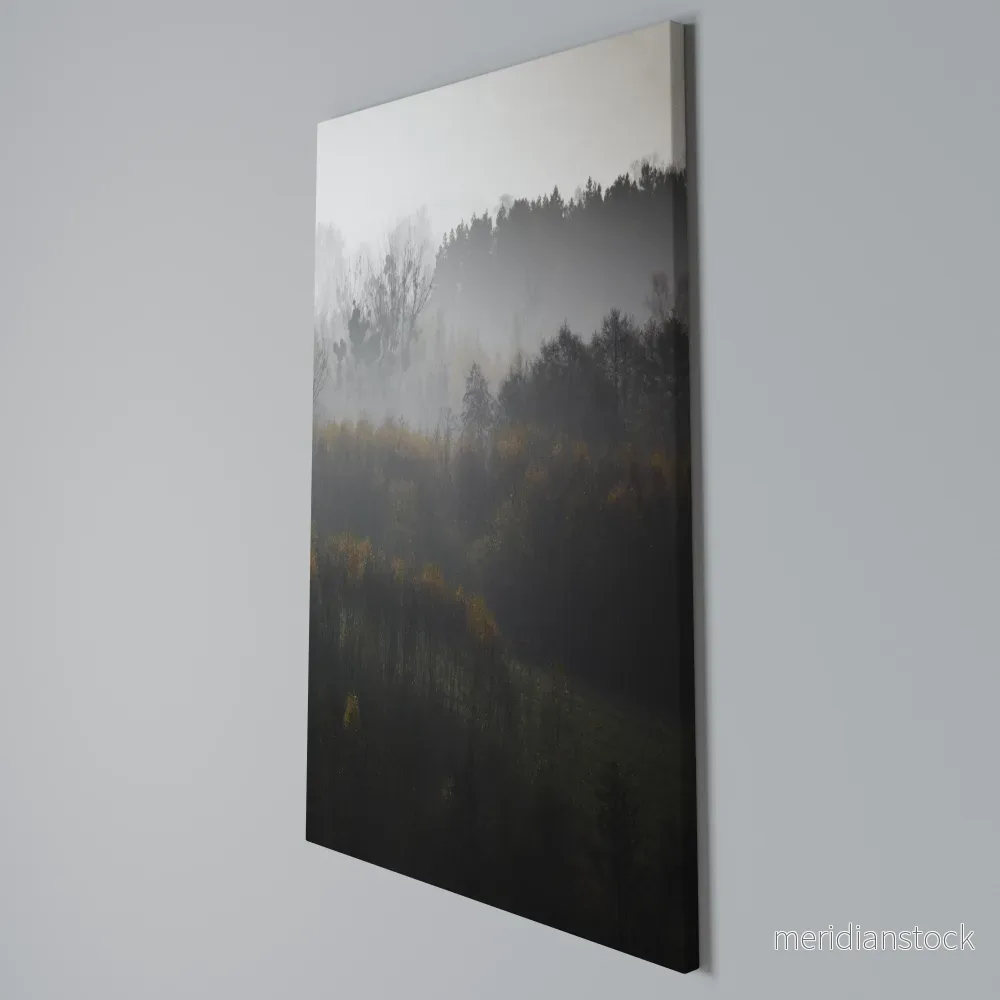 AUTUMNAL HAZE Vertical Canvas Print - Bild 3