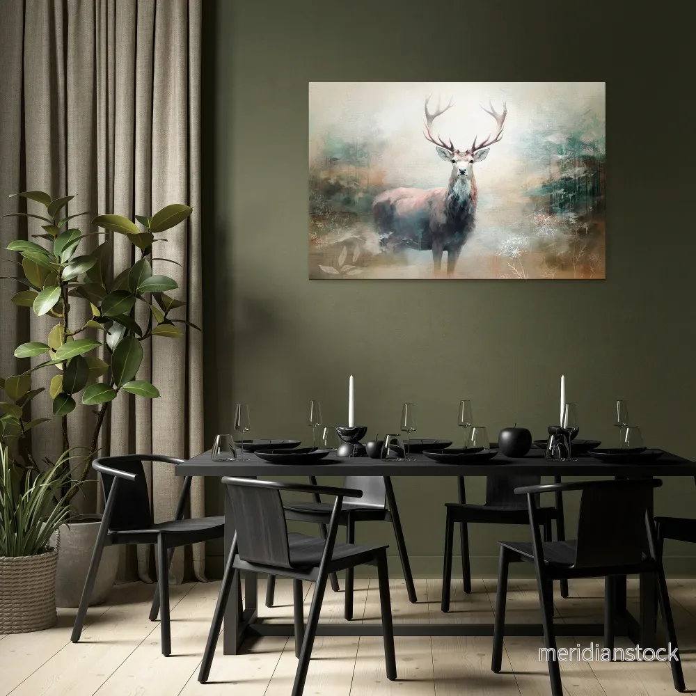 FOREST KING Horizontal Canvas Print - Bild 2
