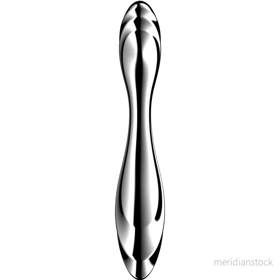 SATISFYER - PURE GRAVITY 2 STAINLESS STEEL DOUBLE-ENDED DILDO - Bild 2