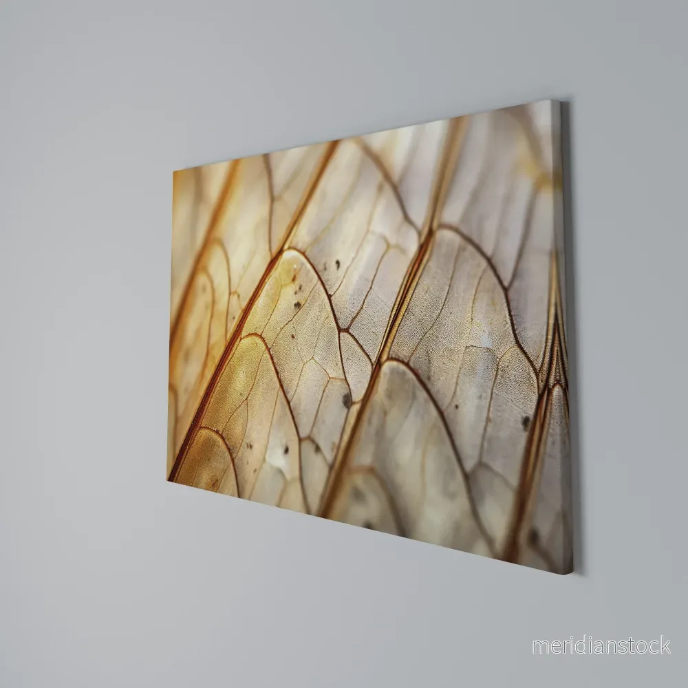 ELEGANT VEINING Horizontal Canvas Print - Bild 3