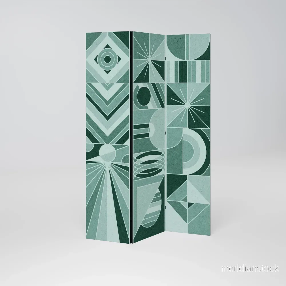 HARMONIC GRID Dekorativ rumsavdelare – 3 paneler - Bild 2