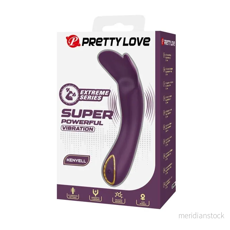PRETTY LOVE - KENYELL RECHARGEABLE VIBRATOR 10 FUNCTIONS PURPLE - Bild 3