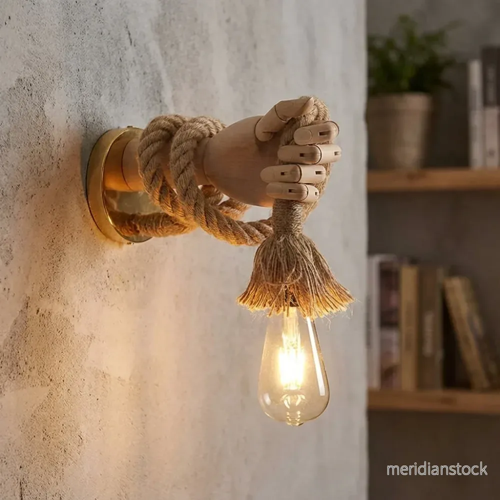 Väggmonterad dekorativ lampa – Gripora