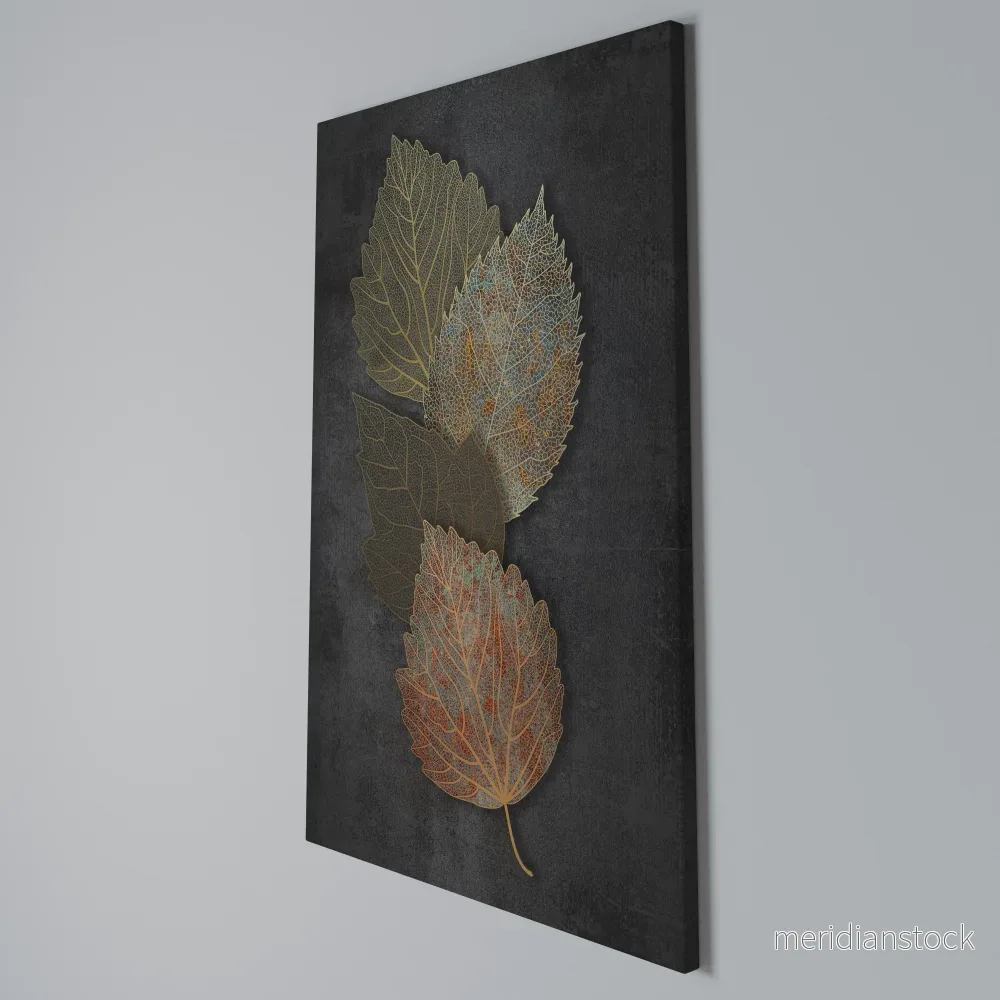 FOLIAGE IN FOCUS Vertical Canvas Print - Bild 3