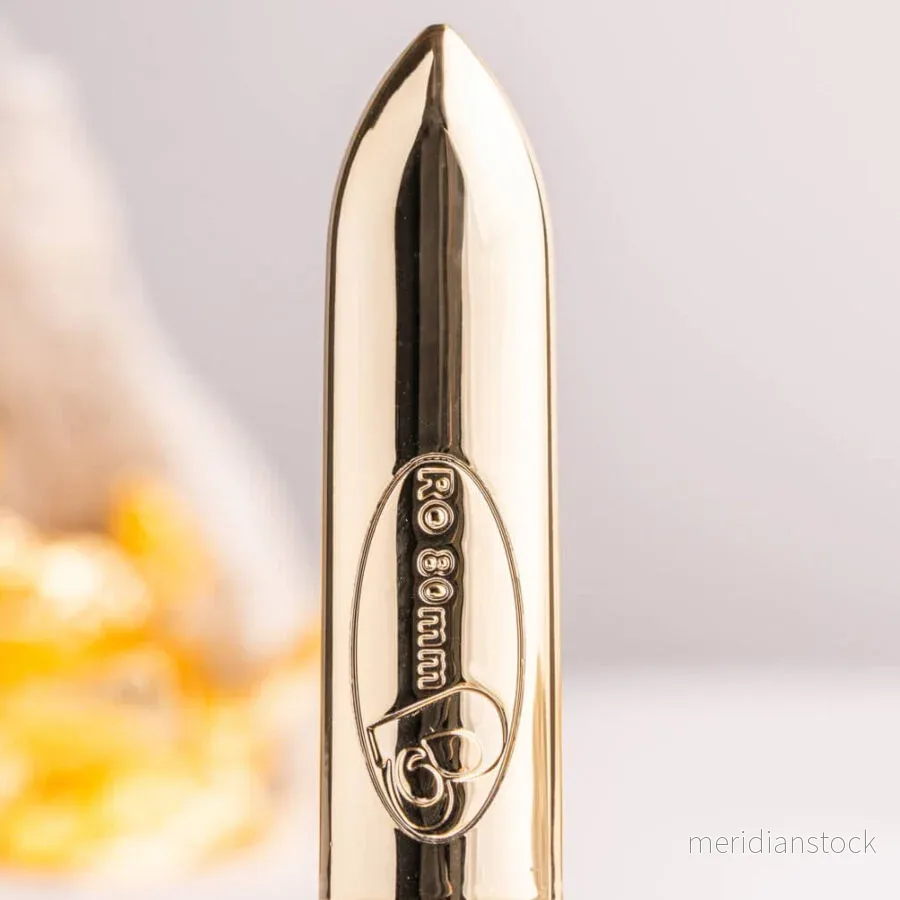 ROCKS- OFF - RO-80 CHAMPAGNE GOLDEN VIBRATING BULLET - Bild 2