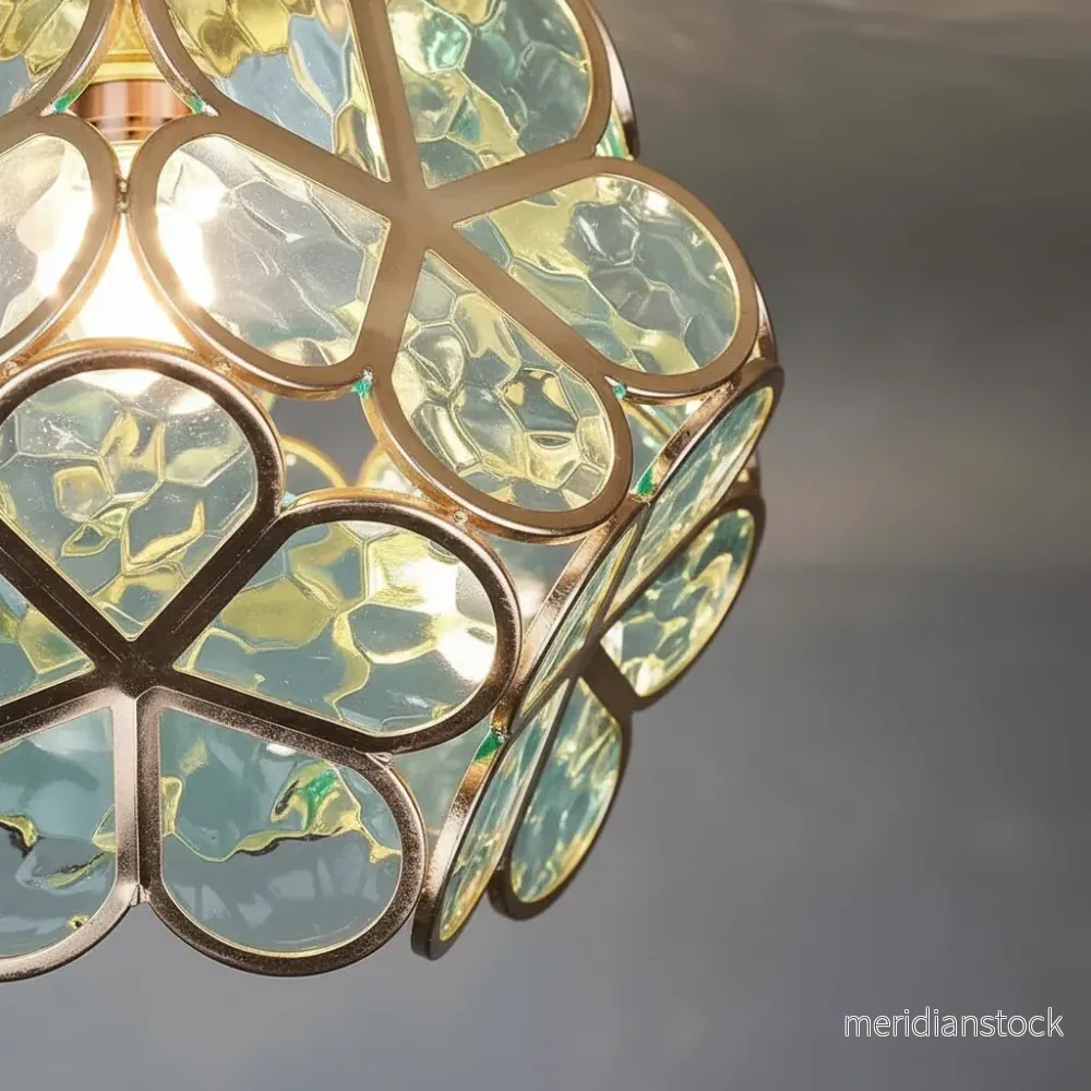 Taklampa i glas - ShineFloret - Bild 3