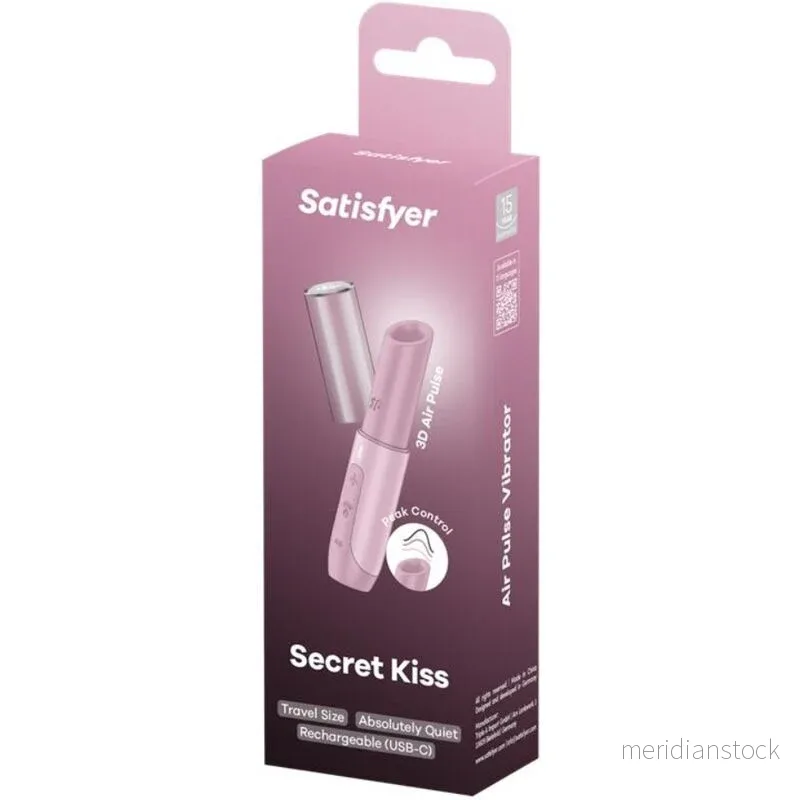 SATISFYER - SECRET KISS WAVE CLITORIS STIMULATOR PINK - Bild 3
