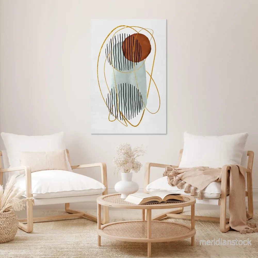 WRAPPED IN MOULD Vertical Canvas Print