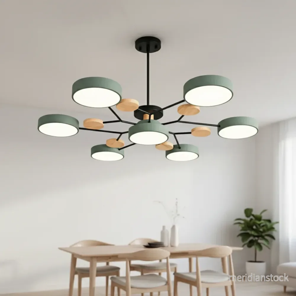 Skandinavisk LED-taklampa – SkandiGlow Skandinavisk LED-taklampa – SkandiGlow
