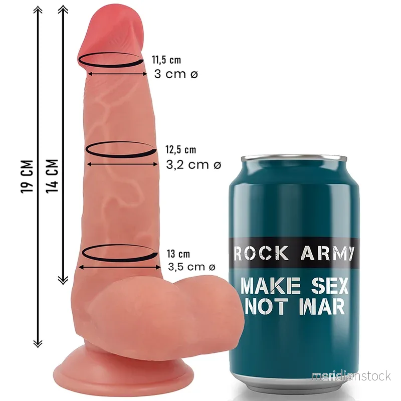 ROCKARMY - LIQUID SILICONE FOX 19 CM -O- 3.2 CM