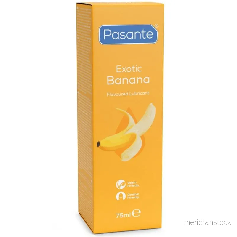 PASANTE - LUBRICANT WATER BASED BANANA FLAVOURED 75 ML - Bild 2
