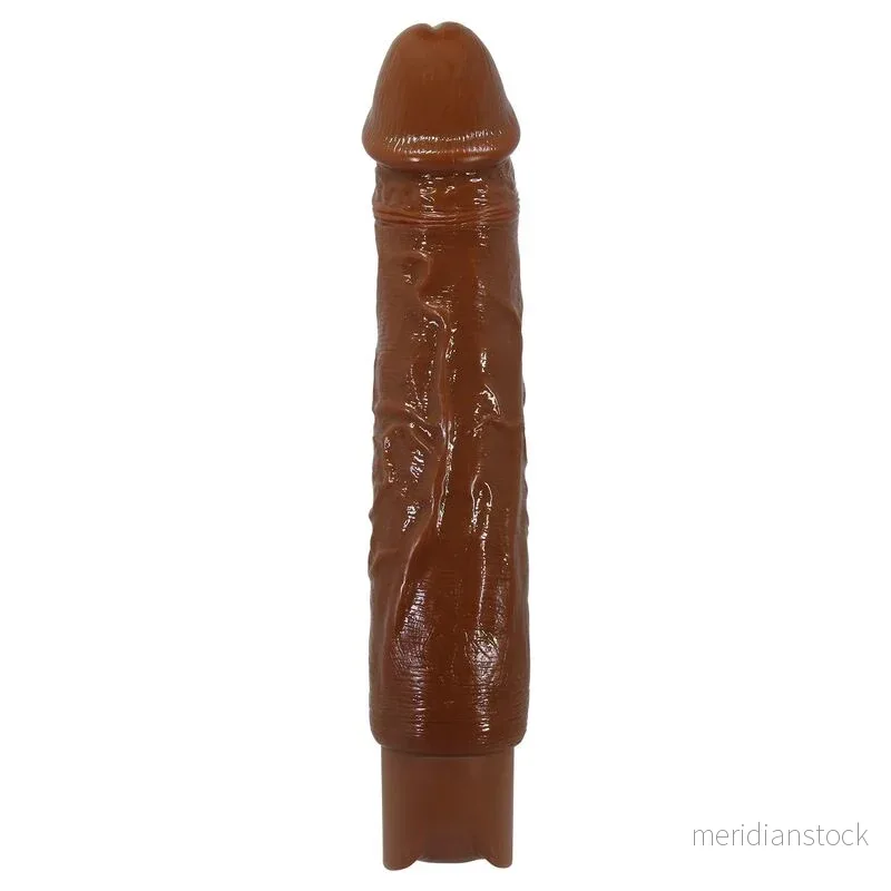 PRETTY LOVE - DUKE REALISTIC VIBRATOR 23.5 CM Ø 4.8 CM BROWN - Bild 2