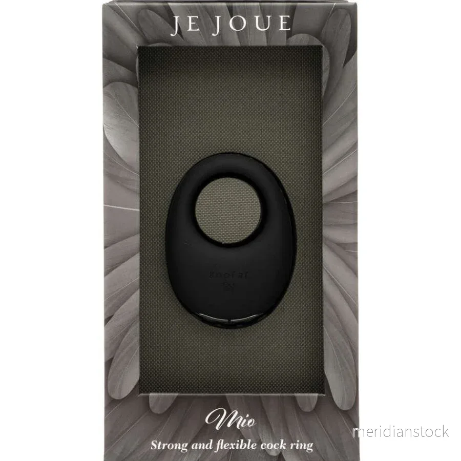 JE JOUE - MIO STRONG AND FLEXIBLE COCK RING BLACK