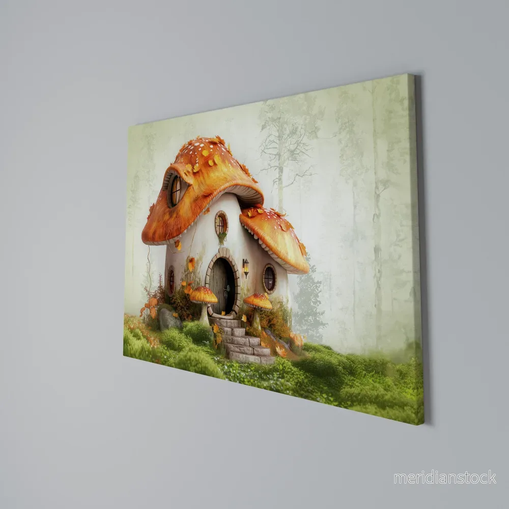 MYSTIC TOADSTOOL Horizontal Canvas Print - Bild 3