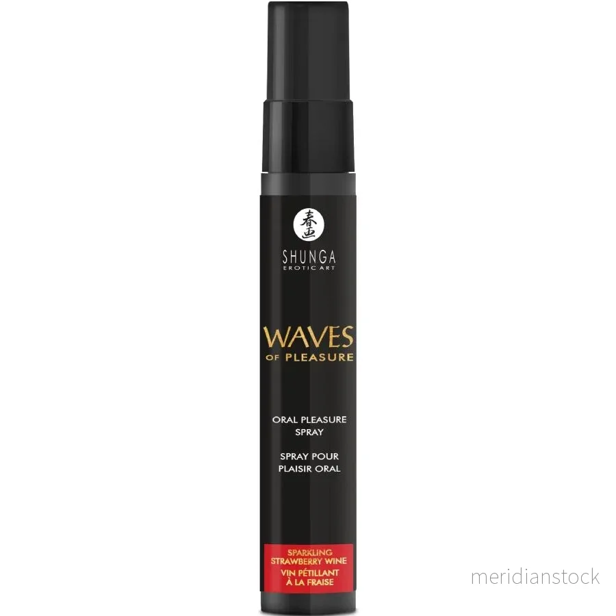 SHUNGA - WAVES PLEASURE SPRAY ORAL SEDUCTIVE STRAWBERRY 20 ML - Bild 2