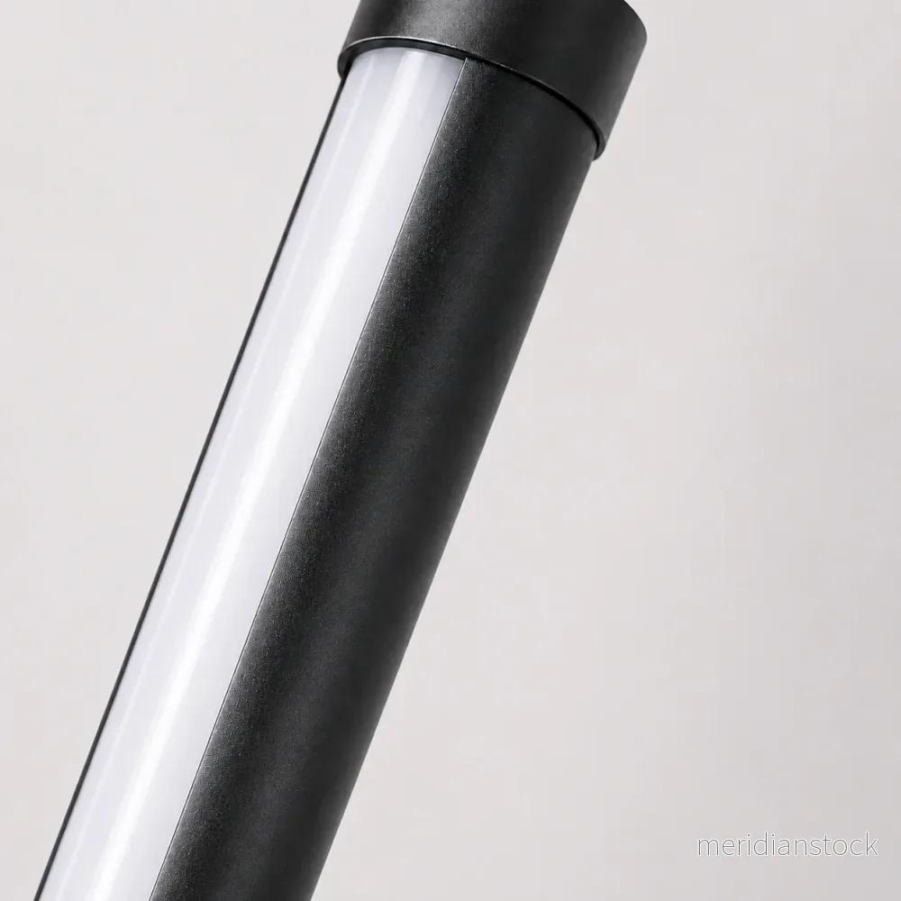 Vägglampa LED linjär – modern minimalistisk list i svart - Bild 3