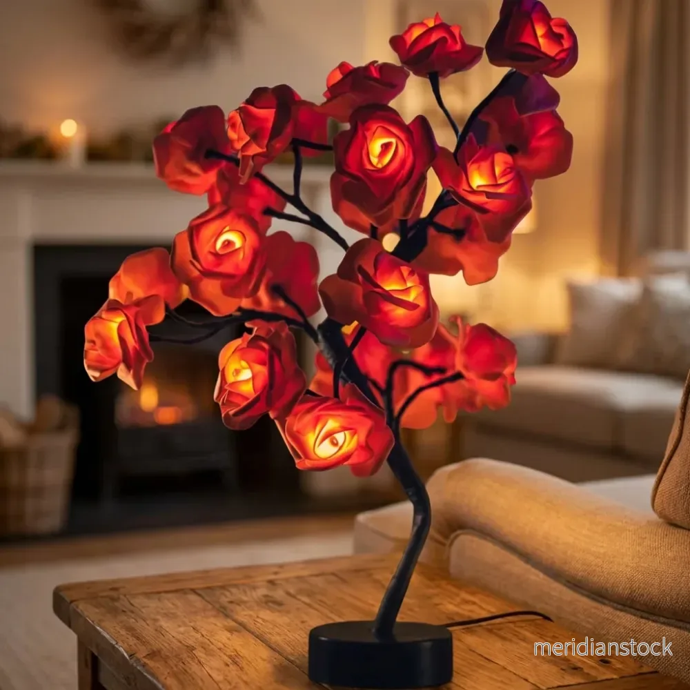 Handgjord blommig ljusskulptur – Glowbloom Handgjord blommig ljusskulptur – Glowbloom