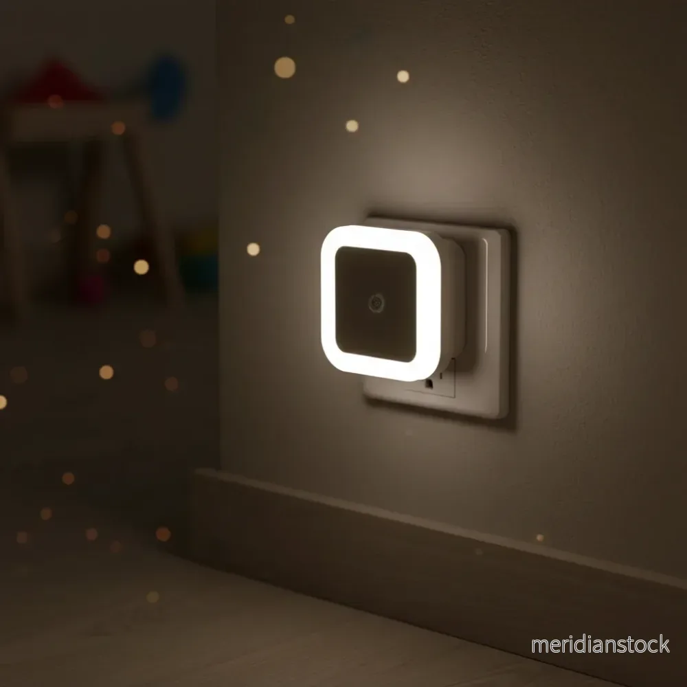 Pluggbar LED-nattlampa - NightSure
