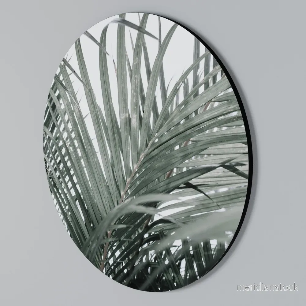PALM WHISPERS Rund väggdekor - Bild 2
