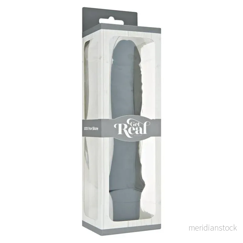 GET REAL - CLASSIC LARGE BLACK VIBRATOR - Bild 3