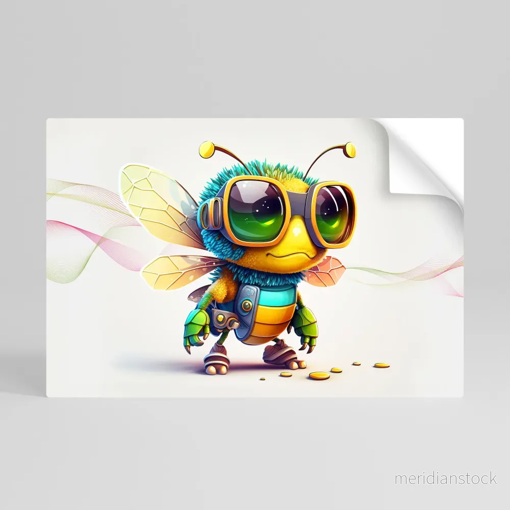 BUZZ BUDDY Självhäftande Horisontell Poster BUZZ BUDDY Självhäftande Horisontell Poster