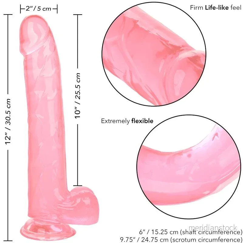 CALEXOTICS - SIZE QUEEN DILDO PINK 25.5 CM - Bild 3