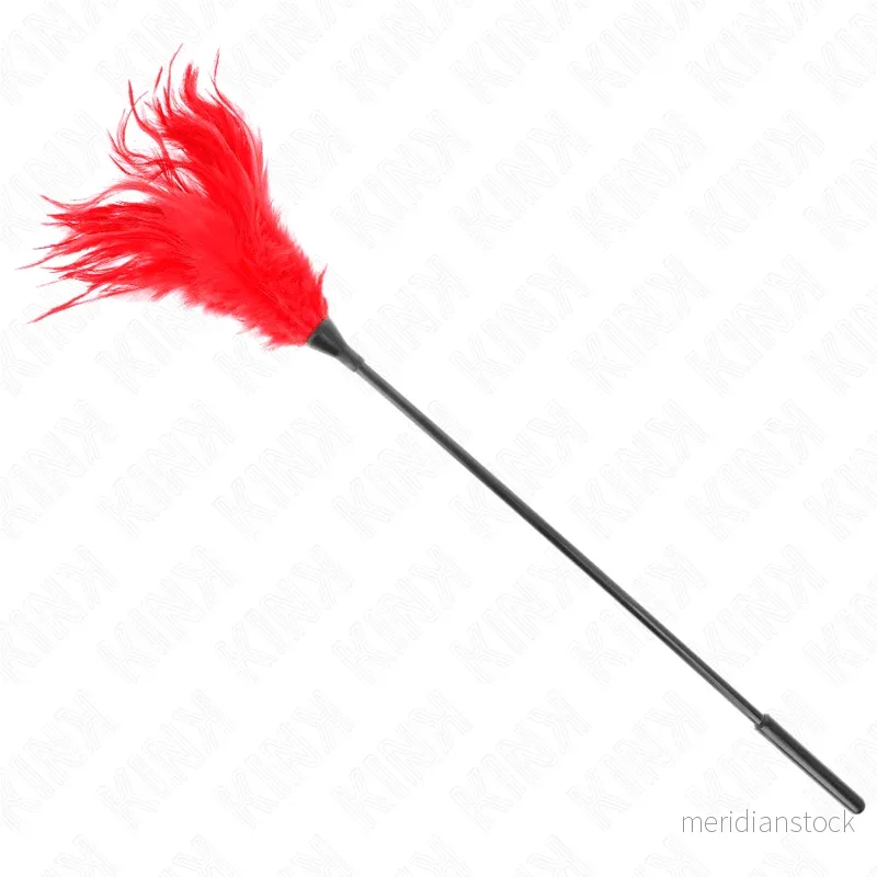 KINK - MULTIPLE RED TICKLE FEATHERS 45 CM - Bild 2