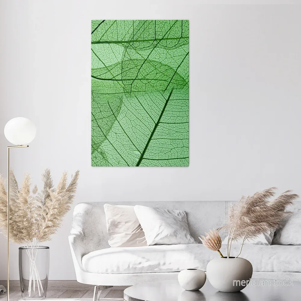 VEINS OF LIFE Vertical Canvas Print - Bild 2
