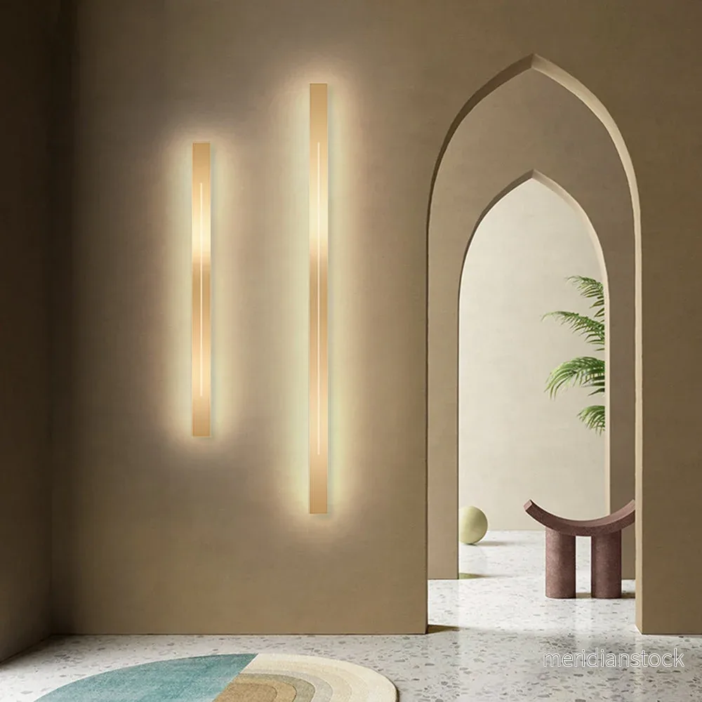 Modern LED-vägglampa – LumièreGold - Bild 2
