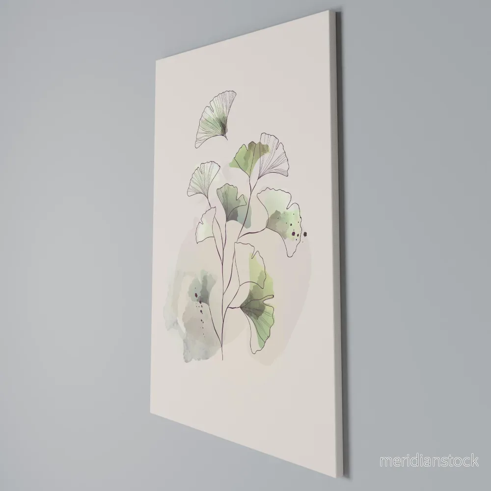 FOLIAGE REVERIE Vertical Canvas Print - Bild 3
