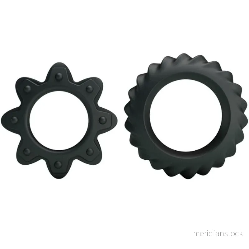 BAILE - KIT 2 RING FLOWERING SILICONE RINGS