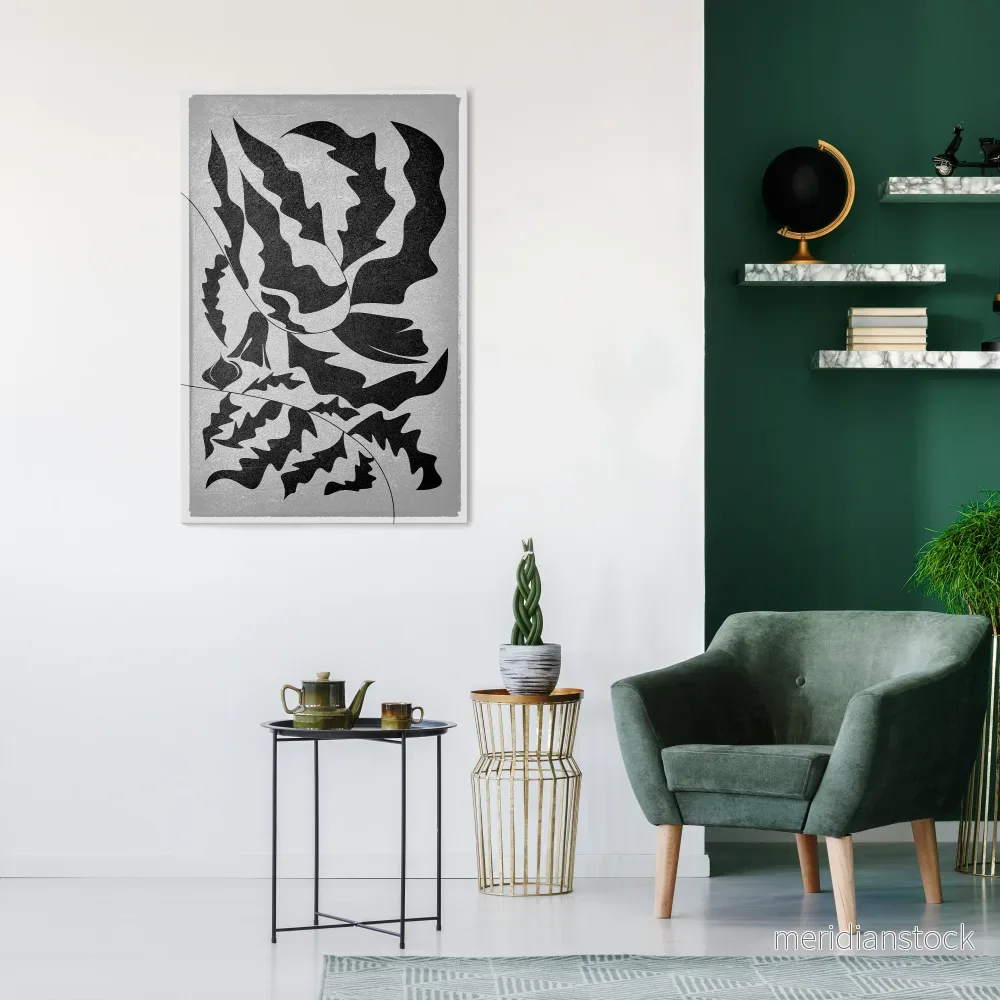 SHARP SHADOWS Vertical Canvas Print - Bild 2