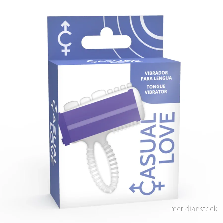 CASUAL LOVE - RING TONGUE VIBRATING PURPLE