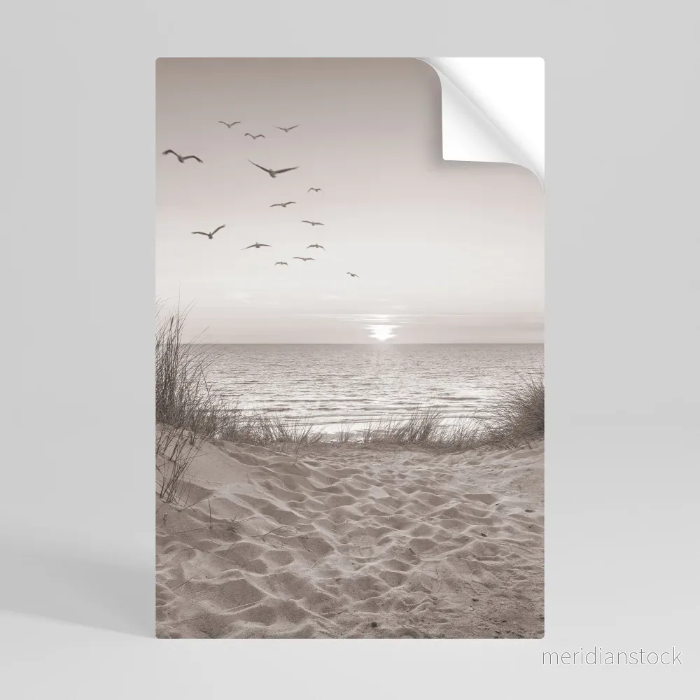 TIMELESS SEASCAPE Självhäftande Vertikal Poster - Bild 2