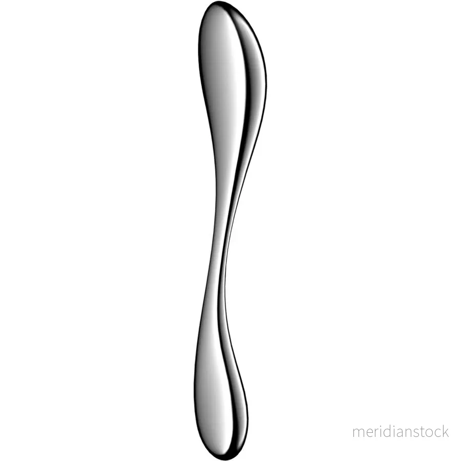 SATISFYER - STAR FORCE 3 STAINLESS STEEL DOUBLE-ENDED DILDO